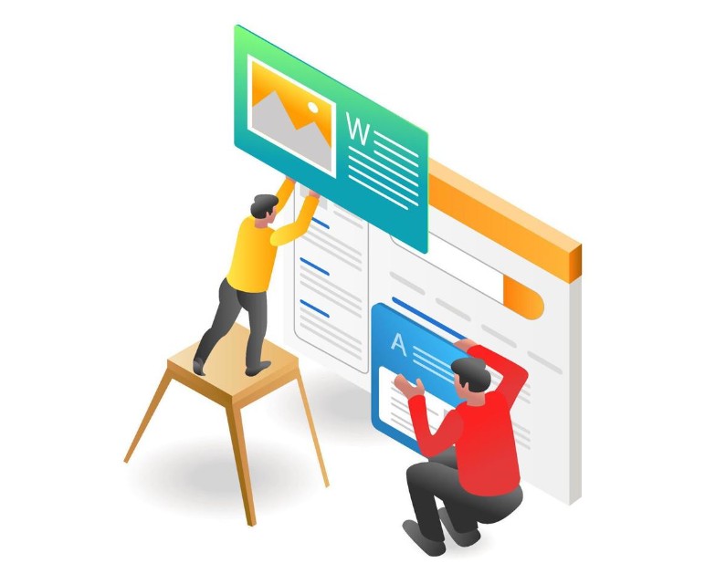 Mobile friendly Website Design shown on smartphone and tablet for website design principles that boosts seo and