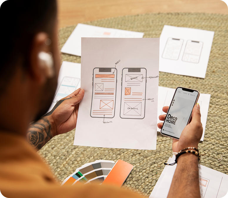 Photo illustrating responsive web design considerations 2