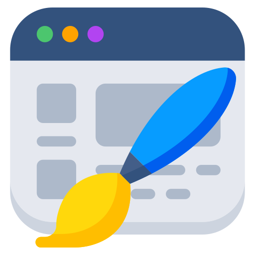 Web design for features of custom web design