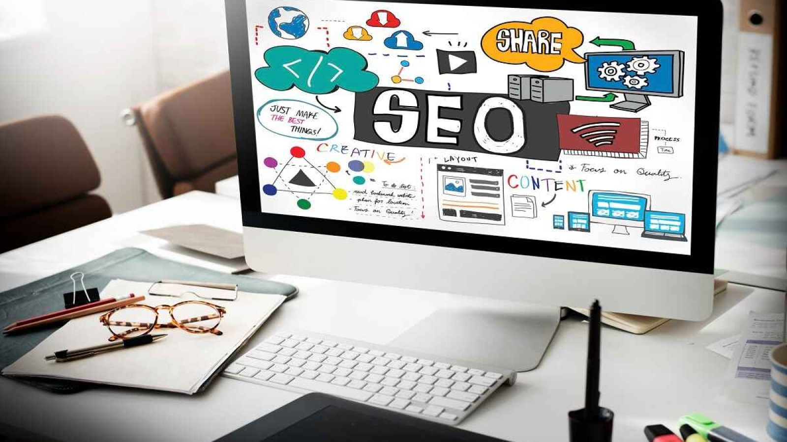 Seo search engine optimization internet digital concept