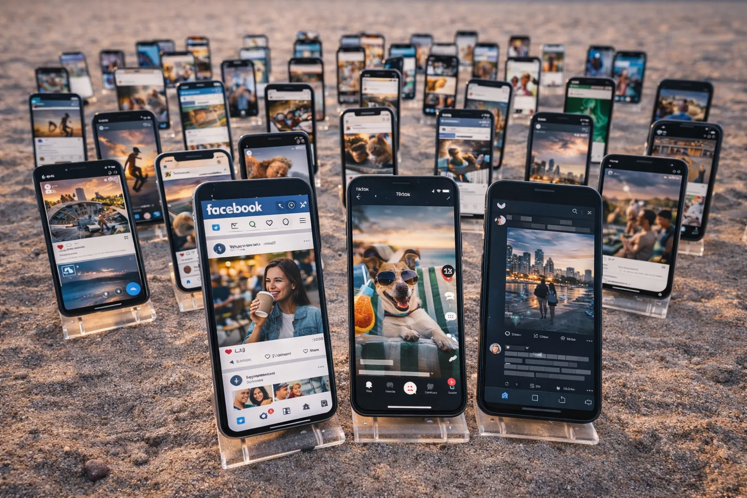 Analytics and reporting across social feeds managed by a social media management team