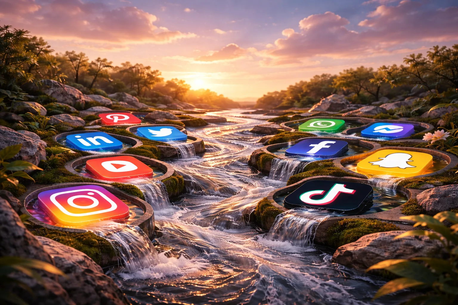 Social media marketing agency managing Facebook, Instagram and TikTok for Sarasota brands